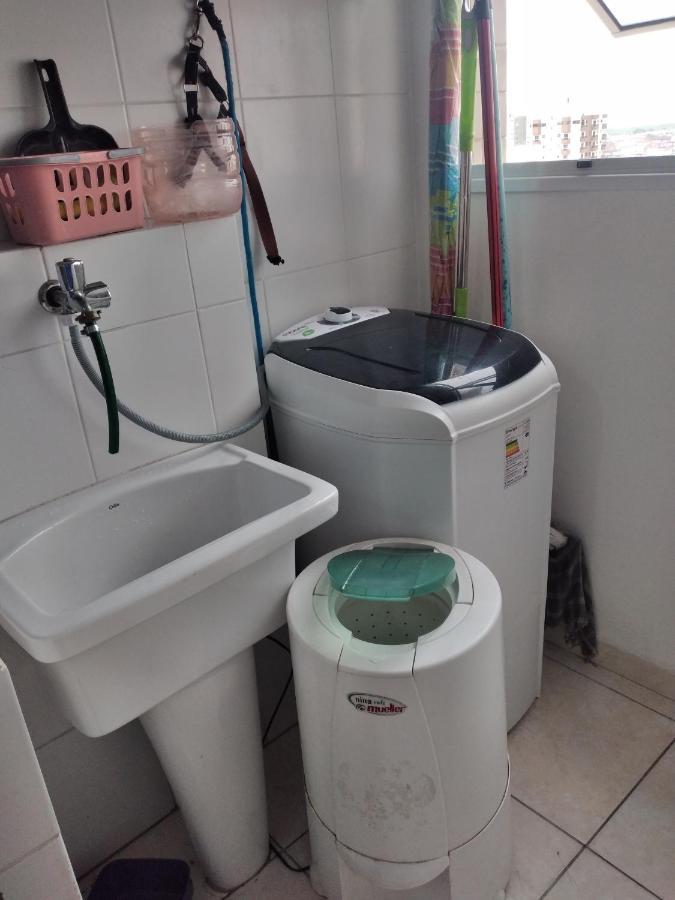 Lindo Apartamento Novo Praia Grande Ocian 50 Metros Da Praia Buitenkant foto